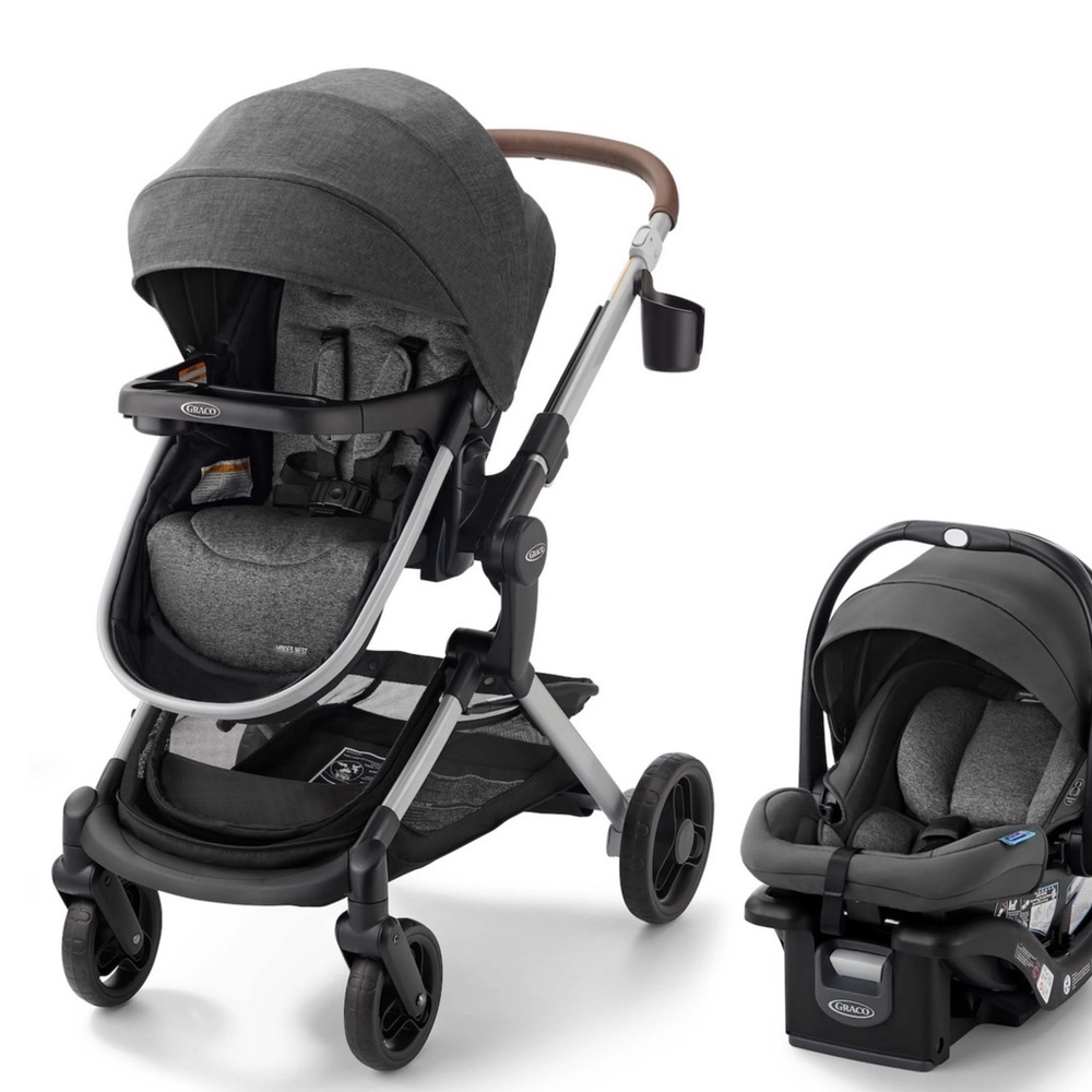 Foldable Black Stroller Frame - Picture 5 of 5